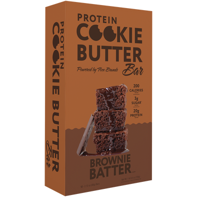 Brownie Batter Protein Cookie Butter Bar